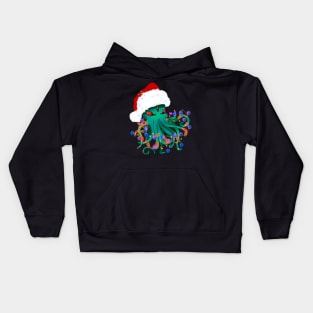 Santa Cthulhu, Bad lights Kids Hoodie